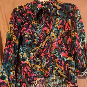 Wrangler Vintage high low shirt